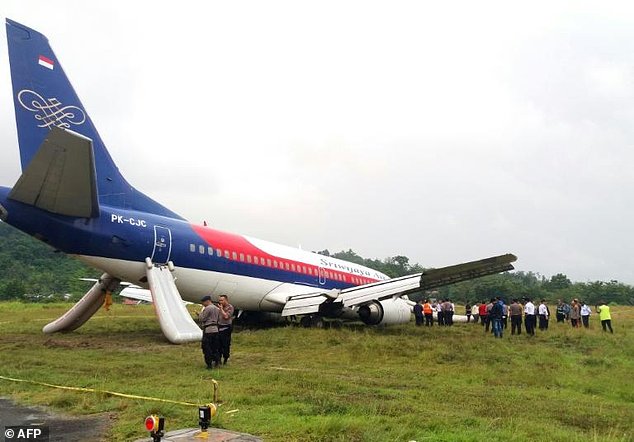 Pesawat Sriwijaya Air Tergelincir di Manokwari Sudah Dievakuasi